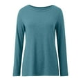 thumbnail image 4 of EDFBUYKRS Silk Button Down Shirts Satin Blouses for Women Casual Long Sleeve Shirt Business Work Tunic Tops Xxl, 4 of 6