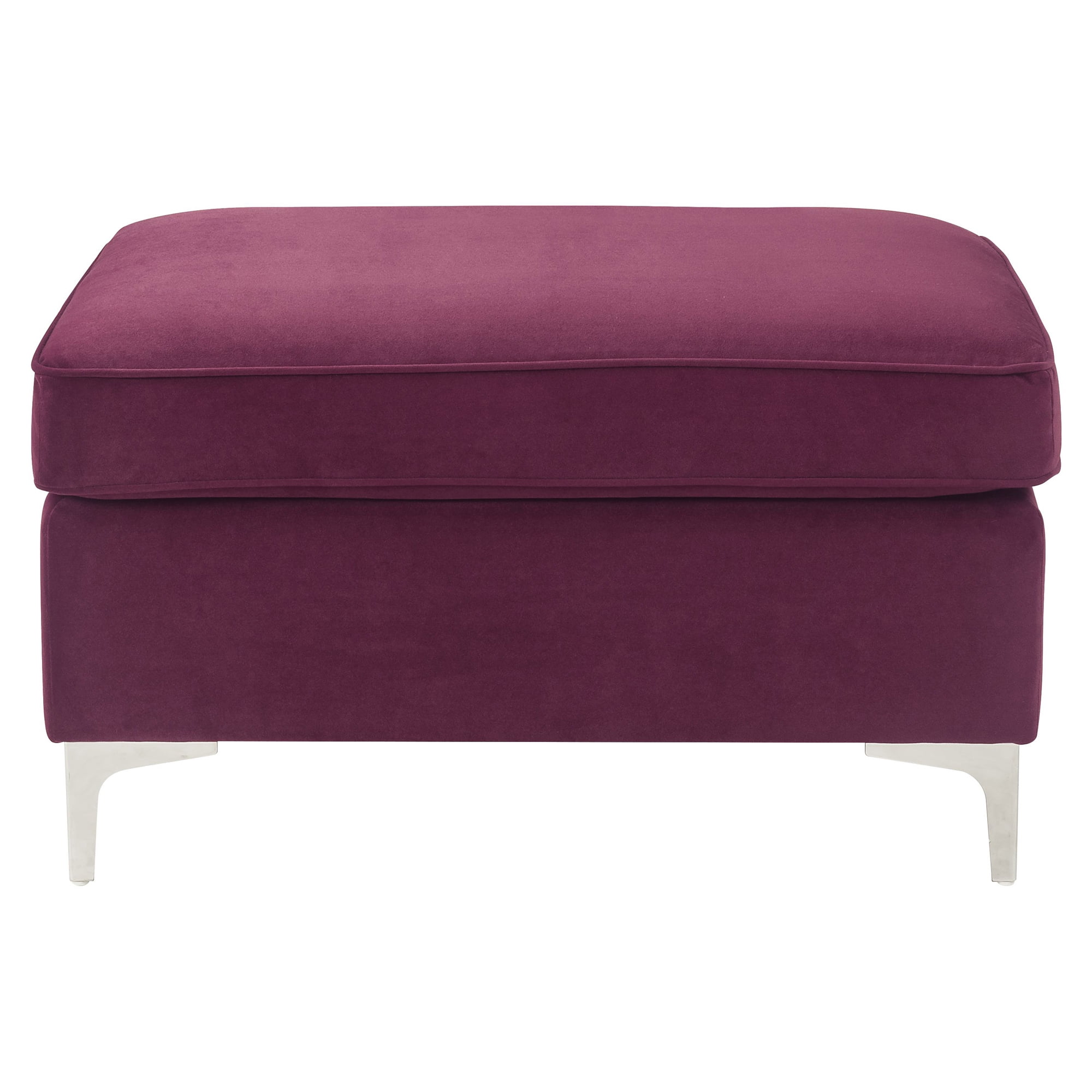 ACME Jaszira Ottoman in Burgundy