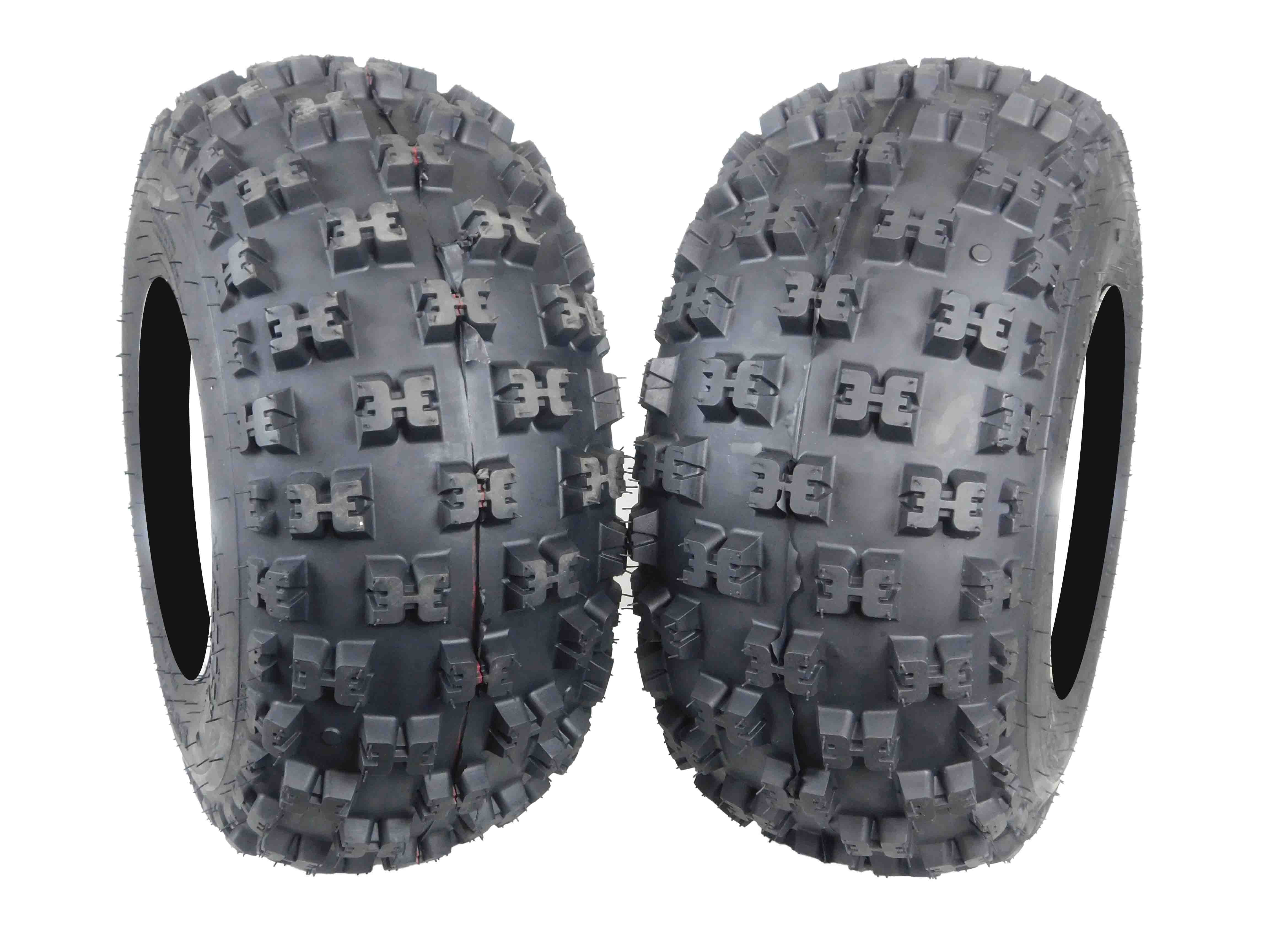 MASSFX 20X109 ATV Tires 2 Set Durable 6ply Dual Compound 20x10x9