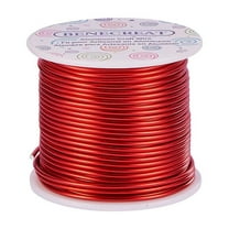 1Box 12 17 18 Gauge Aluminum Wire (12 Gauge 100FT) Anodized Jewelry Craft Making Beading Floral Colored Aluminum Craft Wire - FireBrick
