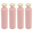 thumbnail image 4 of 4 botellas de viaje rellenables para champú y acondicionador, vacías, de plástico, con tapa abatible, reutilizables, para loción de 260 ml, 4 of 7