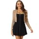thumbnail image 1 of Chaqueta de lentejuelas Allegra K para mujer tipo bolero Dorado Champagne XS, 1 of 5