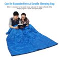 thumbnail image 3 of Desert&Fox Sac de Couchage Enveloppe Ultraléger Imperméable pour Adultes, Camping Extérieur Toutes Saisons avec Appui-Tête Réglable, Orange, 3 of 6