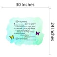 thumbnail image 4 of Quotes & Sayings Wall Decals for Children Bedroom - Love is not Rude Religion DIY & Creativity Boy Girl Bedroom Wall Sticker - Size: 30 In x 24 In, 4 of 5