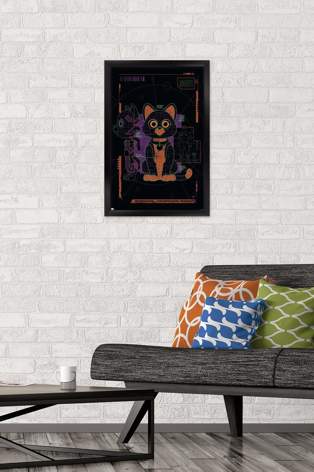 Disney Pixar Lightyear - Sox Wall Poster, 14.725" x 22.375" Framed