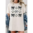 thumbnail image 4 of Retro Soccer Bow Graphic Heavy Cotton Tee, 4 of 10