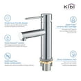 thumbnail image 6 of Luxury Solid Brass Single Hole Bathroom Faucet, 6 of 10