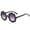 Black, variant on Wutalume Cute Round Frame Kids Sunglasses with Flower Design and PC Materials, UV Protection Sun Glasses for Children, Adorable and Safe Eyewear for Beach,and Daily Use,Black