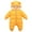 Yellow, variant on KVPLBQFD Baby Tracksuit Toddler Boy and Onesie for Boys Girl Long-sleeved Hooded down Cotton One-piece Crawling Suit with Extra Pile for 0 to 18 Months 5t Boy Clothes