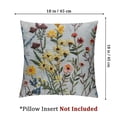 thumbnail image 4 of nygtbtfer Pack of 2 Embroidered Decorative Pillowcases Throw Pillow Cushion Cases Square Pillow Case White, 4 of 7