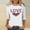 White, variant on SOOMLON Valentines Day Tops Women Couple Valentines Gift Tunic 3/4 Sleeve Round Neck Shirts Funny Heart Graphic Tees Fashion Valentines Outfits 2025 Black XL