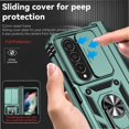 thumbnail image 4 of Estuche GANGXUN para Samsung Galaxy Z Fold 4, soporte giratorio 360°, estilo mecánico y magnético, 4 of 5