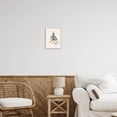 thumbnail image 2 of Grazing Chickens Hens Farm Animals & Insects Graphic Art White Framed Art Print Wall Art, 2 of 7