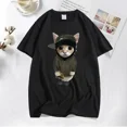 thumbnail image 2 of Yeat Kitty with Tonka T Shirts Men Funny Cute Cat Graphic Tee Printed T-shirt Cotton Tees Short Sleeve T-shirts Oversize, 2 of 9