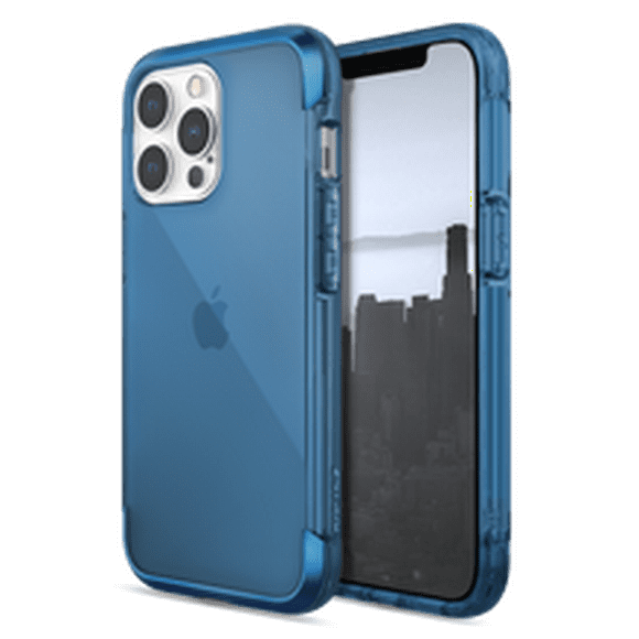 Raptic Air Funda Uso Rudo Transparente Para iPhone 13 Pro Max Blue Raptic Raptic Air