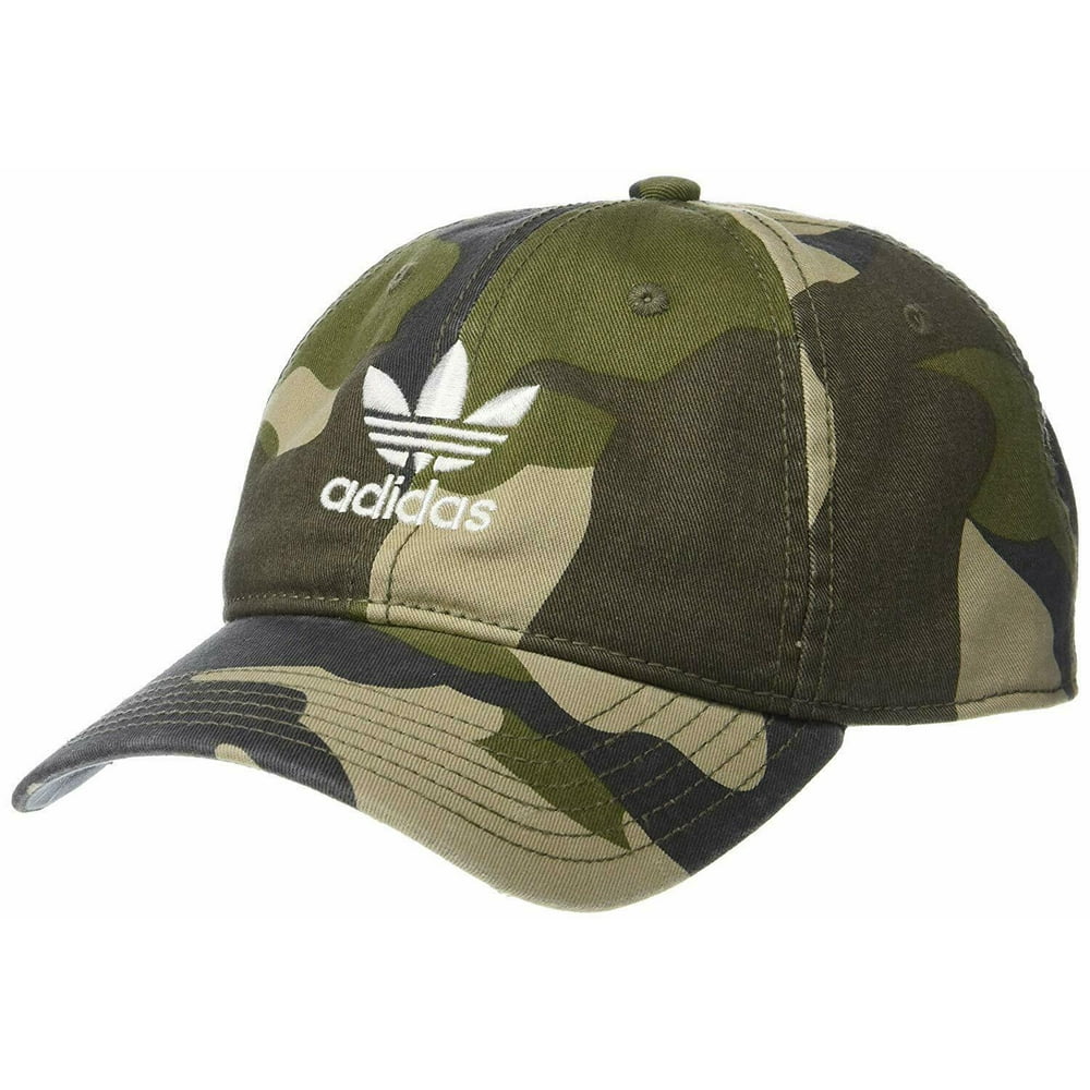 Adidas - adidas Men's Originals Relaxed Strap Back Cap Hat Camo AOP ...