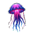thumbnail image 4 of Dreamy Jellyfish Theme Stickers, Waterproof Jellyfish Theme Sticker for Water Bottle Laptop Phone Cases Planner Skateboard Luggage Helmet Party Favor Decor, Ideal for Adults Teens Teacher Rewards, 4 of 9