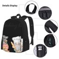 thumbnail image 3 of Disketp Little Chef Gnome Mochila Estampada de Gran Capacidad con Lonchera y Estuche, Set de 3 Piezas para Estudiantes, 3 of 7