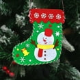 thumbnail image 4 of Felt Christmas Stockings with DIY Ornaments, Handmade Sewing Craft Kits for Kids, Holiday Party Decorations and Gift Bags for Christmas Tree, 4 of 6