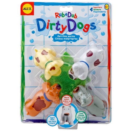 Alex RubADub Dirty Dogs Bath Toys