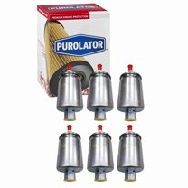 6 pc Purolator F55215 Fuel Filters for 043-1032 23579 23623 25164003 25168251 25168594 33579 33579MP 33623 3579 3623 52085 86579 86579MP 95579 ALG-4645 BF7658 BF7808 F55215P FF-645 FF5662 FF645