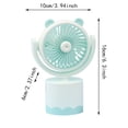 thumbnail image 3 of Miniventilador portátil de mano con alimentación USB recargable, diseño compacto, flujo de aire silencioso, agarre ergonómico para uso en exteriores, viajes, oficina y interiores., 3 of 5