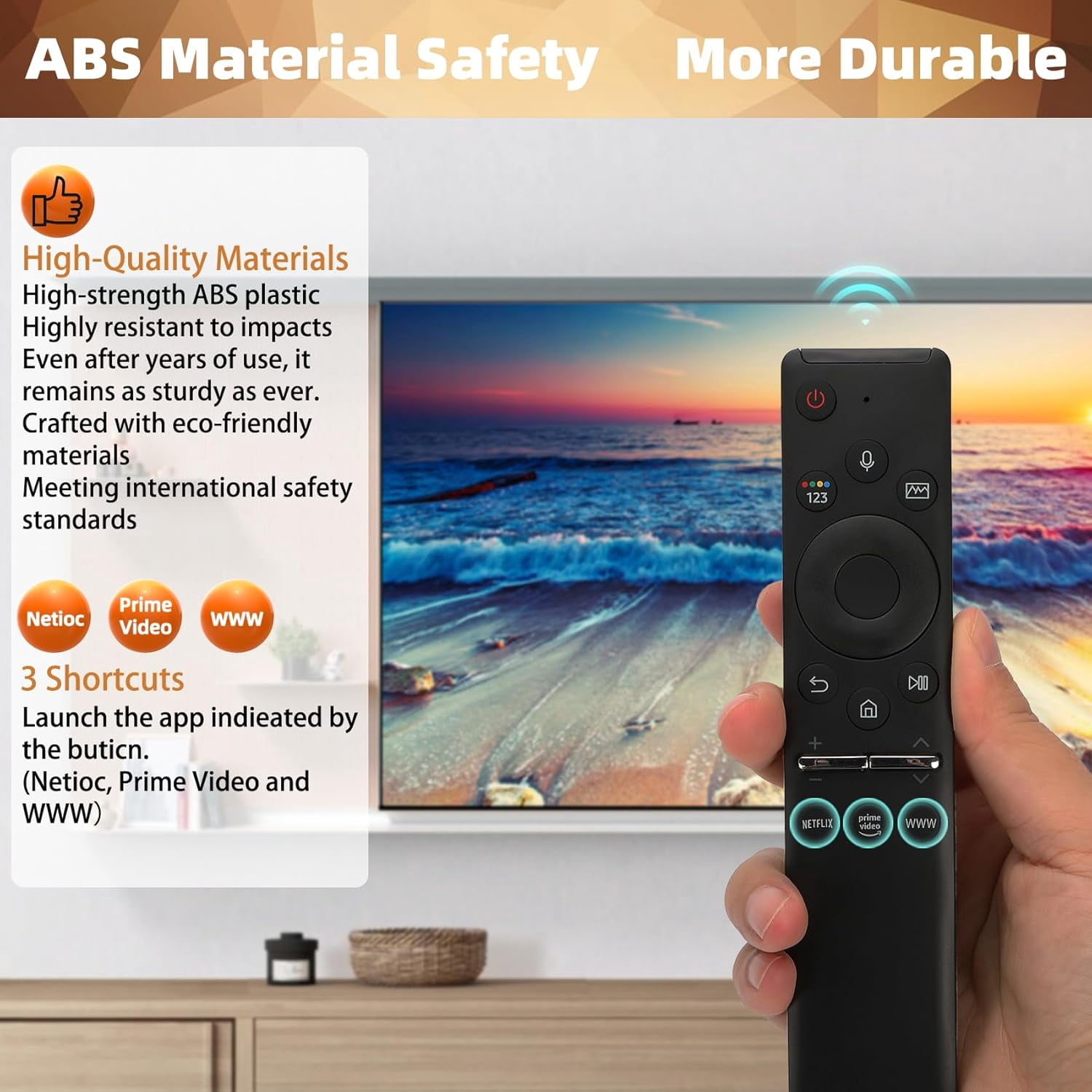 BN59-01330A Voice Remote for Samsung Smart TV Remote Control Replacement BN59-01330C Remote Compatible with All Samsung Frame Crystal UHD Curved Neo QLED OLED Smart TVs