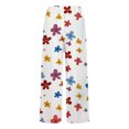 thumbnail image 5 of Women's Casual Summer Printed Casual Pants Linen PantsFashion Clothing Womens Pants Summer Palazzo Pants, 5 of 5