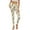 Bee Rainbow Flower Yellow, variant on COEQINE Women Tummy Control Yoga Pants with Pockets High Waisted 4-Way Stretch Breathable Athletic Leggings Green Gray Camouflage Casual Hip Lift No See Through Tights, M