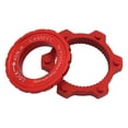 thumbnail image 1 of Freno de Disco de Bicicleta Ligero Shamjiam Adaptador de Candado Central Aluminio ROJO, 1 of 9