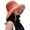 #01Hot Pink, variant on Women Mesh Sun Hats Summer Beach UV Protection UPF Packable Foldable Travel Wide Brim Chin Strap White