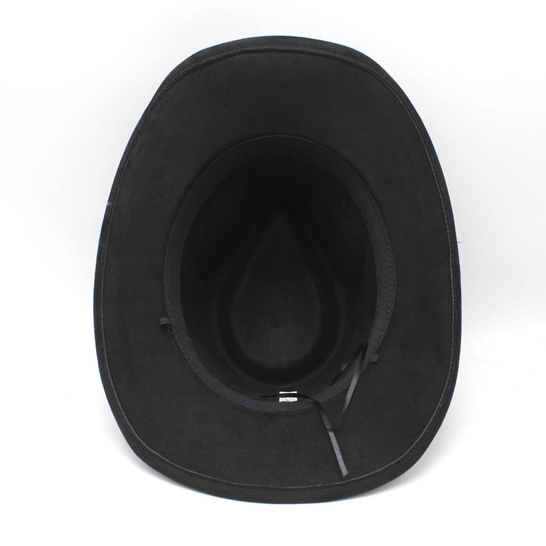 Unisex Western Suede Cowboy Cowgirl Hat Classic Wide Brim  display picture 1