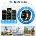 thumbnail image 2 of Minsxk men's Smart Watch 1.39-inch, with Answer Make Call/IP68 waterproof/10 days standby, with Fitness Tracker,fits for Android iPhone Devices, perfect gift（ Black）, 2 of 6