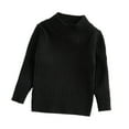 thumbnail image 2 of WOLLED Toddler Kids Unisex Turtleneck Sweaters Knit Cozy Warm Sweater Long Sleeve Top Outerwear for 3 Months to 3 Years, 2 of 9