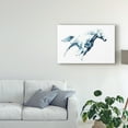 thumbnail image 3 of Trademark Fine Art 'Sapphire Gallop I' Canvas Art by Julie T. Chapman, 3 of 4