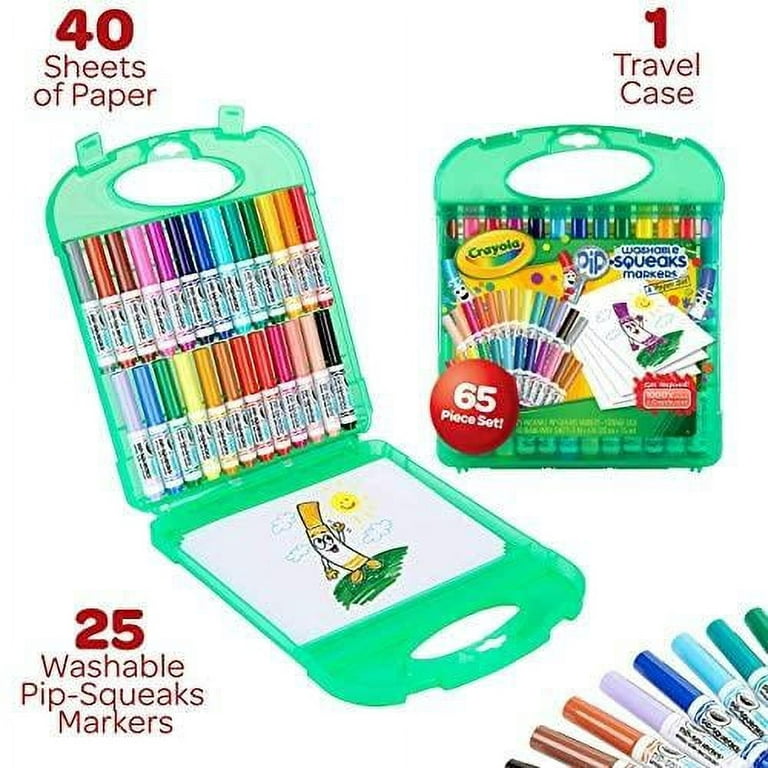 Hot Bee Fruit Scented Markers Set, 56 Pcs with Frozen Snowflake