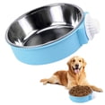 thumbnail image 2 of Crate Dog Bowl, Denbek Removable Stainless Steel Pet Kennel Hanging Food Water Feeder Bowl Cage Coop Cup for Puppy Medium Dog Cat Rabbit Ferret Bird, 2 of 9