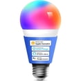 thumbnail image 1 of Bombilla conectada, LED inteligente compatible con Apple HomeKit, Siri, Alexa, Google Home y SmartThings, E27 2700K-6500K RGBCW Bombilla Wi-Fi regulable multicolor (1) Kuyhfg Bienvenido a Kuyhfg, 1 of 5