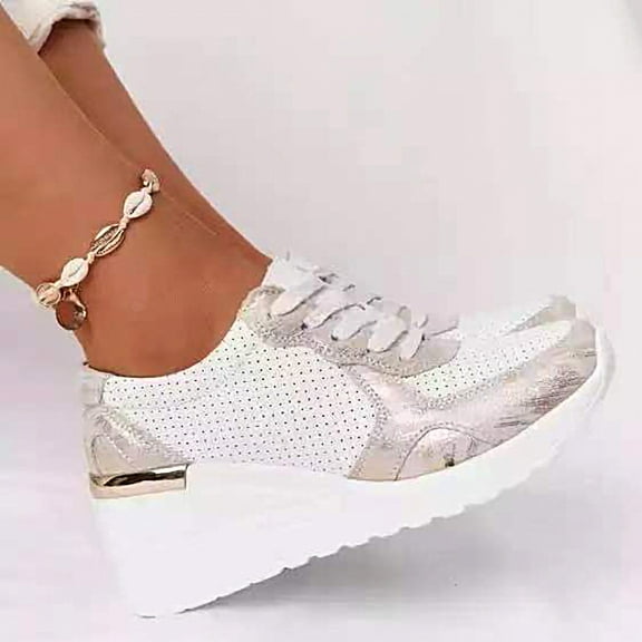 Teacher Appreciation Gifts AXXD 2024 Go Walk Flexible Dance Shoes Wedding Couples Comfy Women's Sneakers Shoes For Clearence