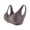 Coffee, variant on Jelly Bras For Women Jelly Bra Lifting Support Comfort Soft Breathable Wireless Lightweight Black M-5Xl