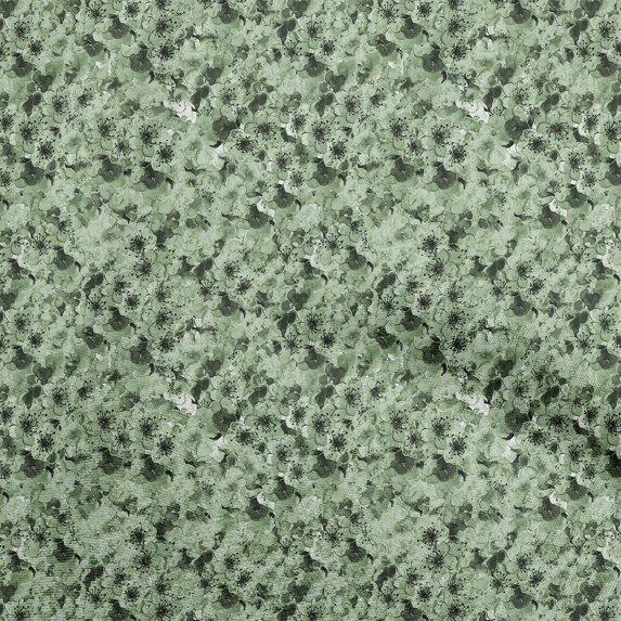 oneOone Viscose Chiffon Light Green Fabric Floral Sewing Fabric By The Yard Printed Diy Clothing Sewing Supplies 42 Inch Wide