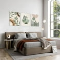 thumbnail image 5 of Merry-XMAS Boho Geometric Sun Rainbow Leaf Mountain Wall Art 12" x 16" Framed Canvas Prints (Set of 3), 5 of 6