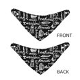 thumbnail image 6 of Goofa Pasta Bacon Pattern Pet Scarf Bandana - Adjustable and Comfortable,Dog Scarf Bib Kerchief Breedfor Dogs and Cats-Medium, 6 of 8