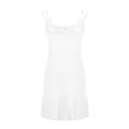 thumbnail image 6 of Sakmal Moomoo Womens Nightgown Sleeveless Sleep Tank Cute Crew Neck Solid Womens Nightgown M, 6 of 9
