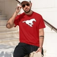 thumbnail image 3 of Calgary Stampeders T-Shirt Casual Tee Shirts For Men, 3 of 6