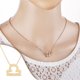 thumbnail image 3 of Ins Doce Signo del zodiaco Amistad Collar Ins Joyería Cadena Encanto Chic Cómodo Personalidad Colgante Accesorio de moda Libra oro Inevent AP009334-03, 3 of 6