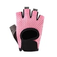 thumbnail image 1 of Guantes de fitness para mujer, guantes deportivos antideslizantes para hombre, de verano, con palma hueca de medio dedo, protector de muñeca, equipo de entrenamiento, ejercicio de yoga, 1 of 1