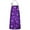 Purple Halloween Pattern, variant on Retro Halloween Ghost Pattern Apron-Garden Aprons for Women with Pockets-Cotton Linen Waterproof Kitchen Cooking Gardening Aprons Adjustable for Kitchen,Cooking,BBQ and Salon 33"x27"