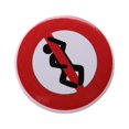 thumbnail image 1 of 44mm Rock Roll Tinplate Pin Punk Is Not Dead Forever Broche Insignias Solapa Botón Insignia Música Joyería Regalo Para Fans, 1 of 4