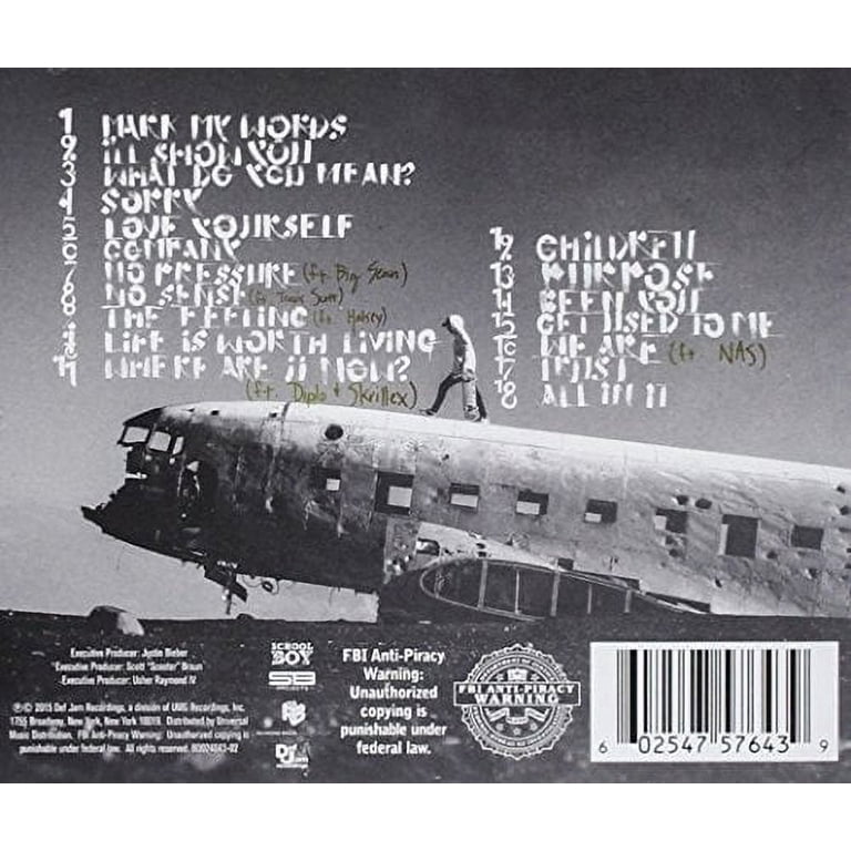 Justin Bieber - Purpose - Music & Performance - CD - Walmart.com